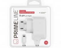 СЗУ Prime Line Lightning для iPhone 1А, белый,2301
