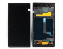 Дисплей Sony Xperia Z1 (C6902/C6903) в сборе черный 2 класс