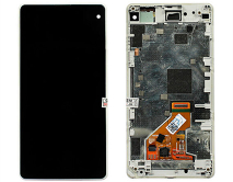 Дисплей Sony Xperia Z1 Compact (D5502/D5503) в сборе белый 1 класс