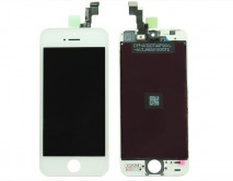 Дисплей iPhone 5S/iPhone SE + тачскрин белый (LCD Оригинал/Замененное стекло)