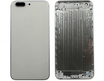 Корпус iPhone 6S Plus (5.5) под iPhone 8 Plus серебро (без разъёма под гарнитуру)