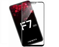 Защитное стекло Oppo F7 3D черное