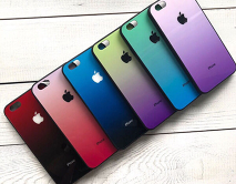 Чехол iPhone 7/8 Plus Яблоко градиент в ассортименте