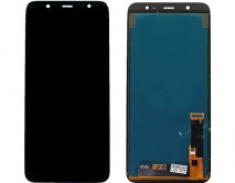 Дисплей Samsung J810F Galaxy J8 (2018) + тачскрин черный (Копия - TFT)
