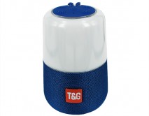 Колонка TG168 синий, (Bluetooth/Hands-free/USB/FM/AUX input/Card reader/LED)