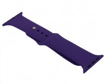 Ремешок Watch Series 42mm/44mm/45mm/49mm силиконовый purple, SM #31