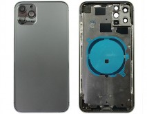 Корпус iPhone 11 Pro Max черный 1кл 