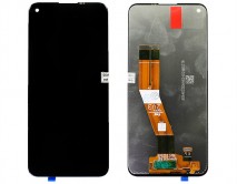 Дисплей Samsung A115F/M115F Galaxy A11/M11 + тачскрин черный (LCD Оригинал/Замененное стекло) 