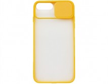 Чехол iPhone 7/8 Plus Lens Slide Mate (желтый)