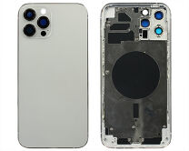 Корпус iPhone 12 Pro Max серебро 1 класс 