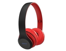 Наушники с Bluetooth Borofone BO4 + с микрофоном красные