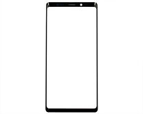 Стекло дисплея + ОСА Samsung N960F Note 9 черное 1 класс  