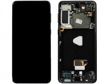 Дисплей Samsung G996B Galaxy S21 Plus + тачскрин + рамка черный (GH82-24553A) (Service Pack 100%) 