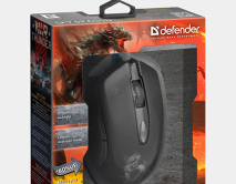Проводная игровая мышь Defender Sky Dragon GM-090, 6кнопок, 800-3200dpi, 52090