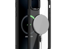 Чехол iPhone 12/12 Pro Acrylic MagSafe, с магнитом, черный