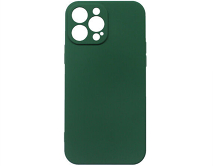 Чехол iPhone 13 Pro Max Colorful (темно-зеленый)