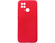 Чехол Xiaomi Redmi 10C Colorful (ярко-розовый)