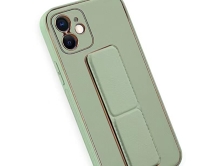 Чехол iPhone 13 Pro Max Sunny Leather+Stander (мятный)