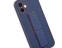 Чехол iPhone 13 Sunny Leather+Stander (темно-синий)