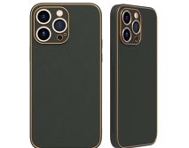 Чехол iPhone 7/8/SE 2020 Sunny Leather (черный)