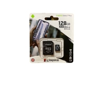 Карта памяти MicroSDHC Kingston Canvas Select Plus 128GB cl10 UHS-I + SD, SDCS2/128GB