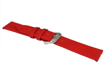 Ремешок Samsung/Huawei/Amazfit Bip/GTS 20mm leather band кожаный красный #10 