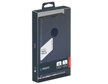 Чехол книжка Xiaomi Redmi Note 8T Deppa Book Cover Silk Pro (синий), 87658