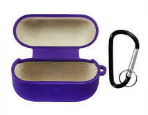 Чехол AirPods Pro/Pro2 Protection Case, в прозрачной упаковке, фиолетовый