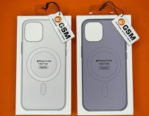 Чехол iPhone 14 Pro Clear Case MagSafe hi-copy (фиолетовый) 