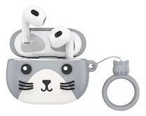 Bluetooth  стереогарнитура Hoco EW46 mysterious cat, серый 