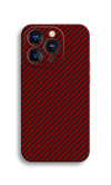 Чехол iPhone 14 Pro LUXO Kevlar MagSafe (J163 красный)