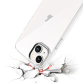 Чехол iPhone 14 Plus/15 Plus Силикон 2.0mm (прозрачный) 