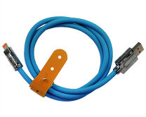Кабель Lightning - USB 120Вт синий, 1м 